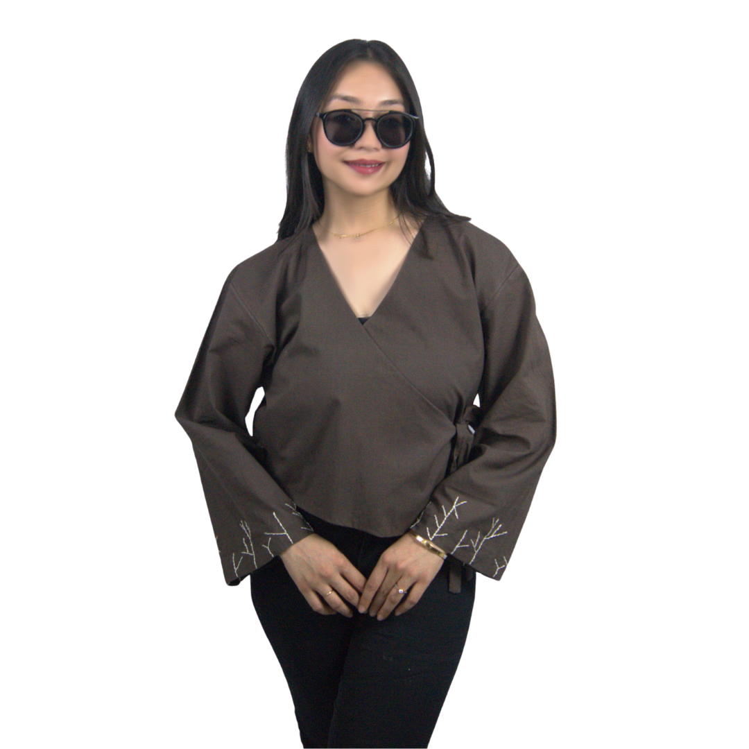 Women's Wrap-Around top