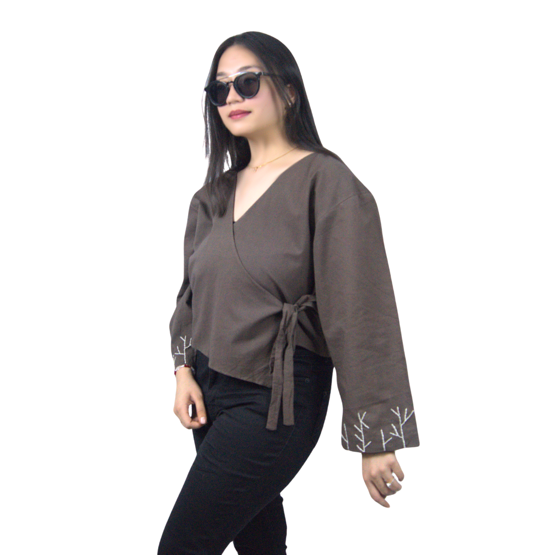 Women's Wrap-Around top