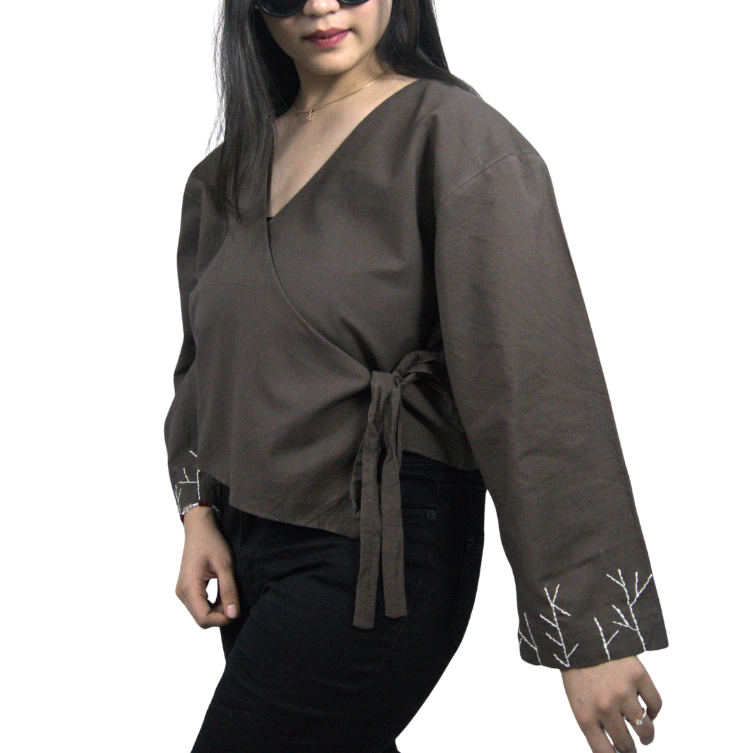 Women's Wrap-Around top