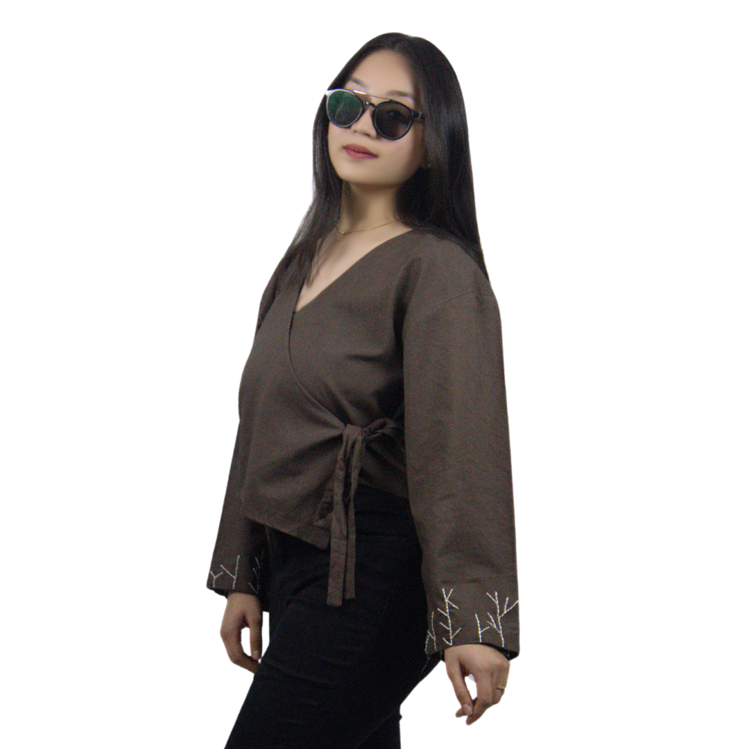 Women's Wrap-Around top