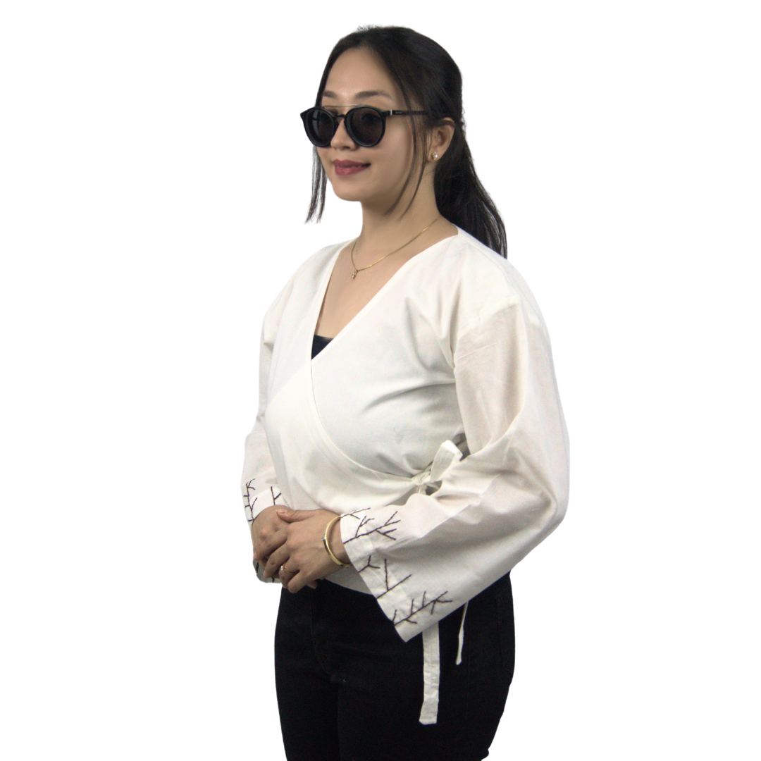 Women's Wrap-Around top