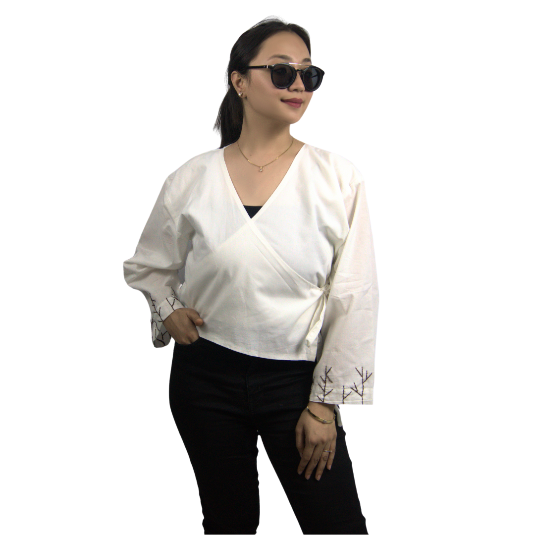 Women's Wrap-Around top