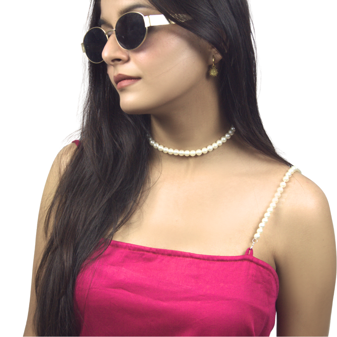 Interchangeable-Strap A-Line Dress