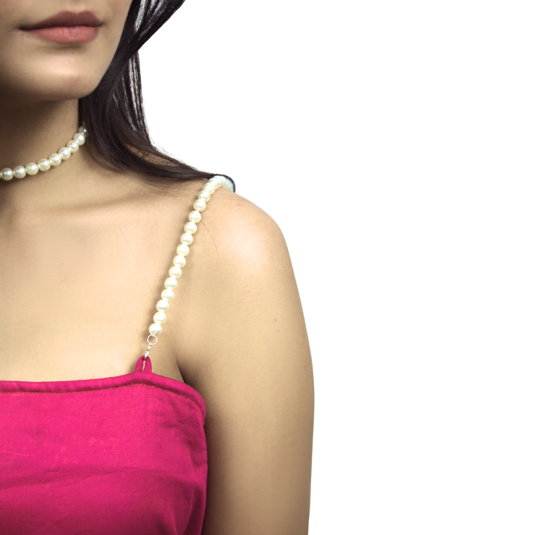 Interchangeable-Strap A-Line Dress